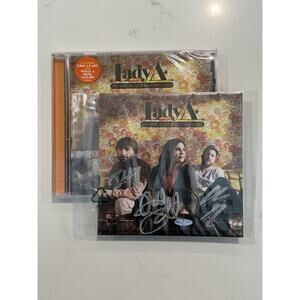 Lady A SIGNED (Lady Antebellum) CD What A Song Can Do - Art Card AUTOGRAPHED #2